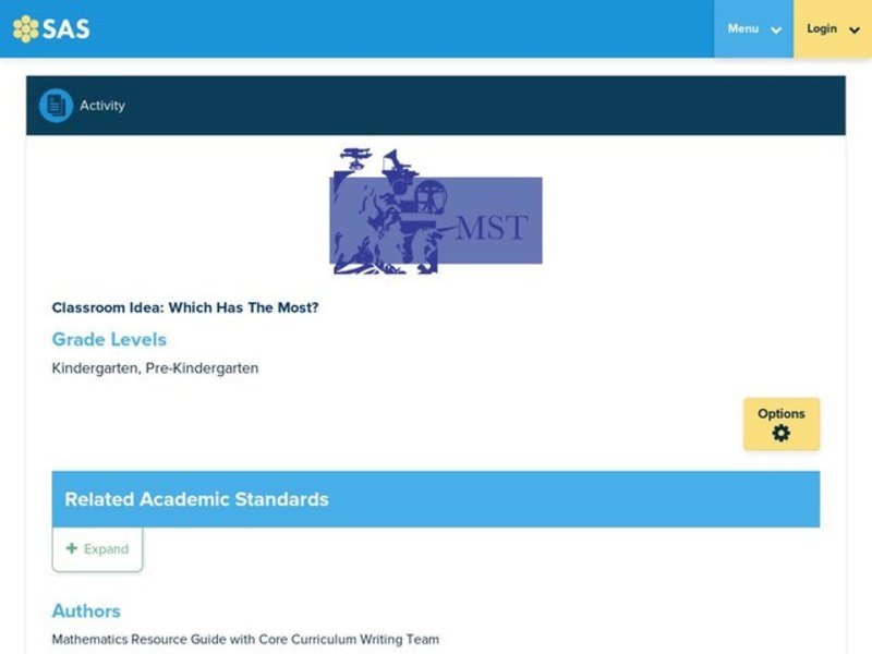 Which Has The Most? Lesson Plan