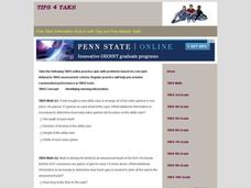 TAKS Quiz-Identifying Missing Information Interactive