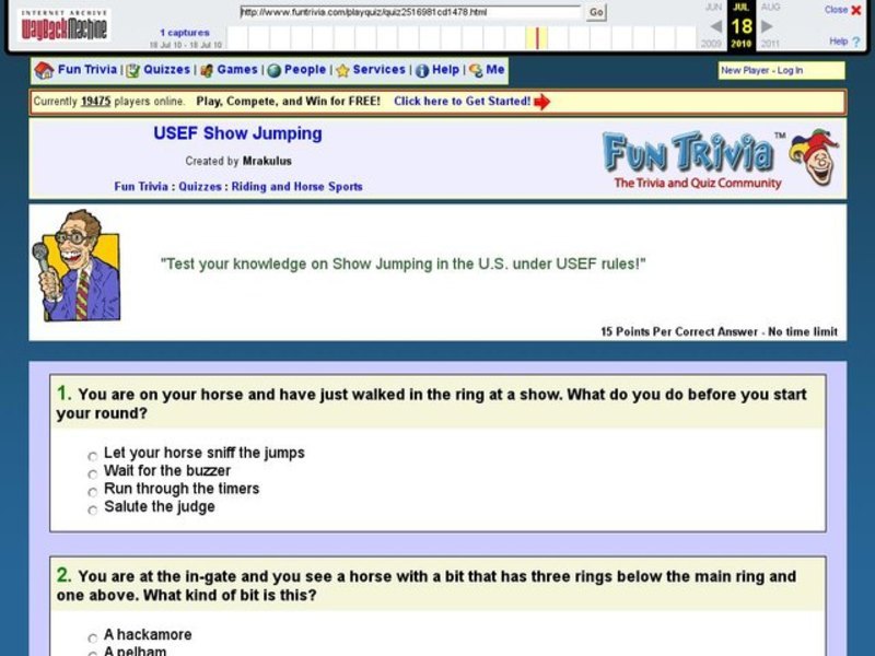 USEF Show Jumping Interactive