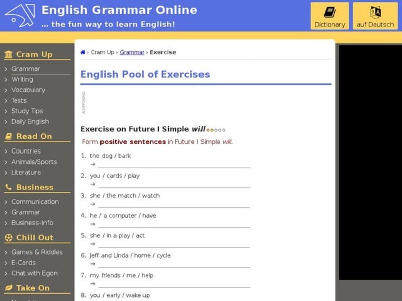 Future I Simple-"Will" Interactive