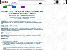 Female Movers and Shakers in History Lesson Plan
