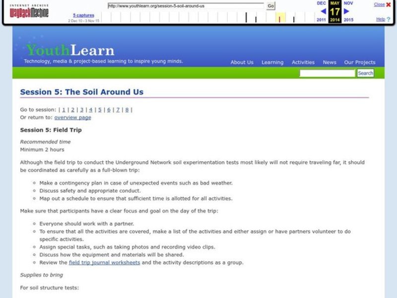 Field Trip Preparation Lesson Plan