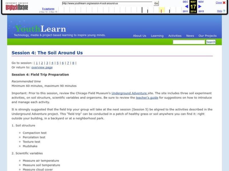 Field Trip Preparation Lesson Plan