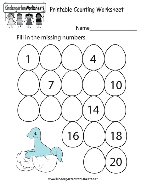 Find the Missing Number Worksheet