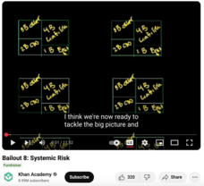 Bailout 8: Systemic Risk Instructional Video