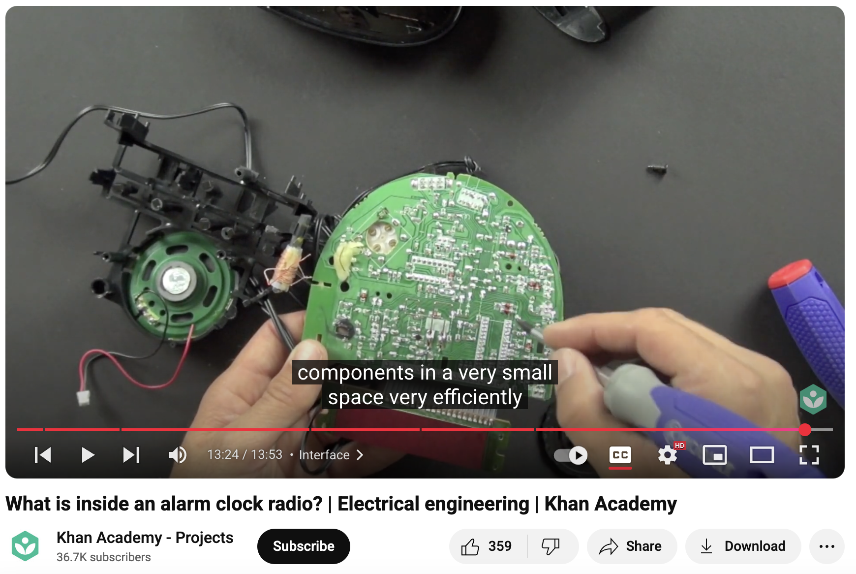 What is Inside an Alarm Clock Radio?, Electrical Engineering Instructional Video