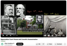 Appomattox Court House and Lincoln's Assassination Instructional Video