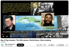 Bay of Pigs Invasion, The 20th Century, World History Instructional Video