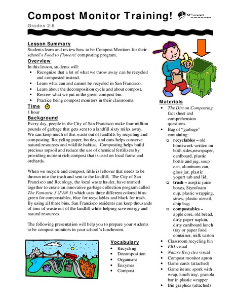 Compost Monitor Training Lesson Plan