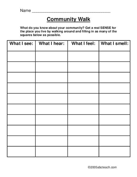 Community Walk Organizer