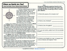 Where On Earth Are You? Worksheet