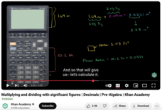 Multiplying and Dividing with Significant Figures, Decimals, Pre-Algebra Instructional Video