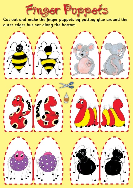 Finger Puppets Printables