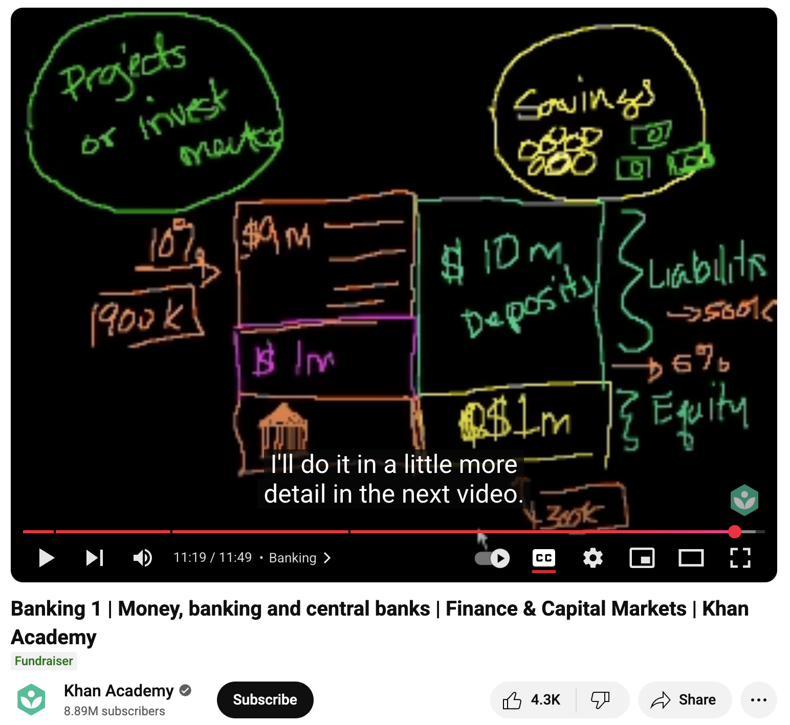 Banking 1, Money, Banking and Central Banks, Finance and Capital Markets Instructional Video