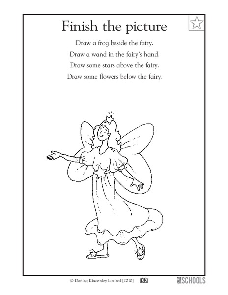 Finish the Picture Worksheet