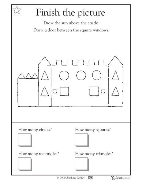 Finish the Picture Worksheet