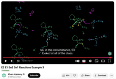 E2 E1 Sn2 Sn1 Reactions Example 3 Instructional Video