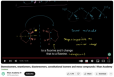 Stereoisomers, Enantiomers, Diastereomers, Constitutional Isomers and Meso Compounds Instructional Video