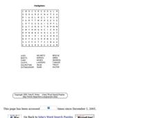 Firefighters Worksheet