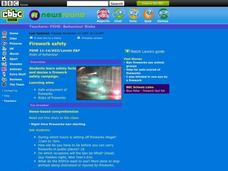 Firework safety Lesson Plan