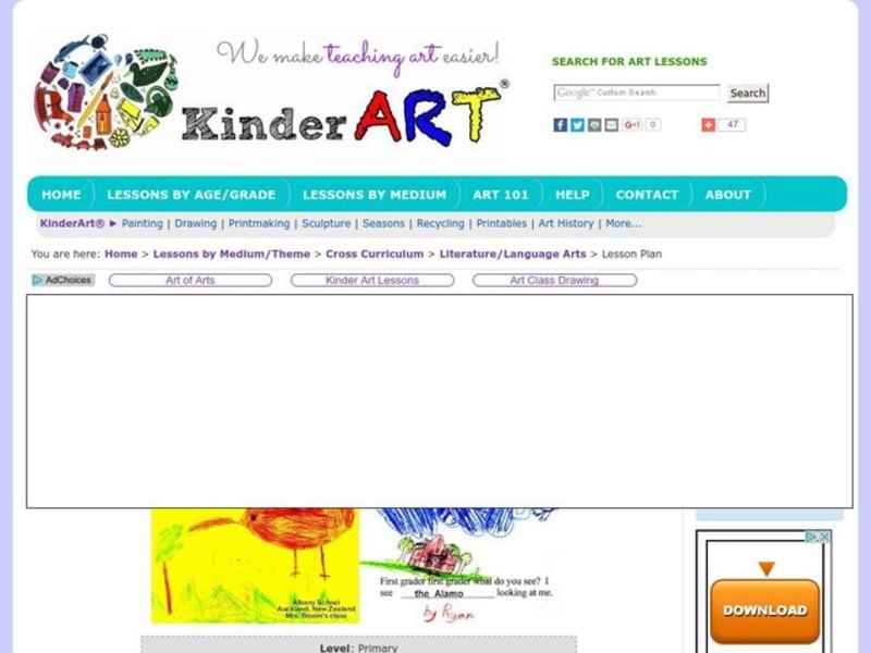 First Grade, First Grade, What Do You See? Lesson Plan