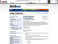 First Rhythmic Composition Worksheet