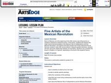 Five Artists of the Mexican Revolution Worksheet