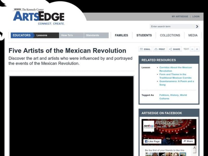 Five Artists of the Mexican Revolution Lesson Plan