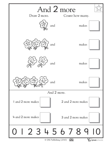 And 2 More Makes... Worksheet