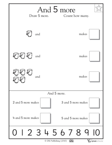 And 5 More Makes... Worksheet