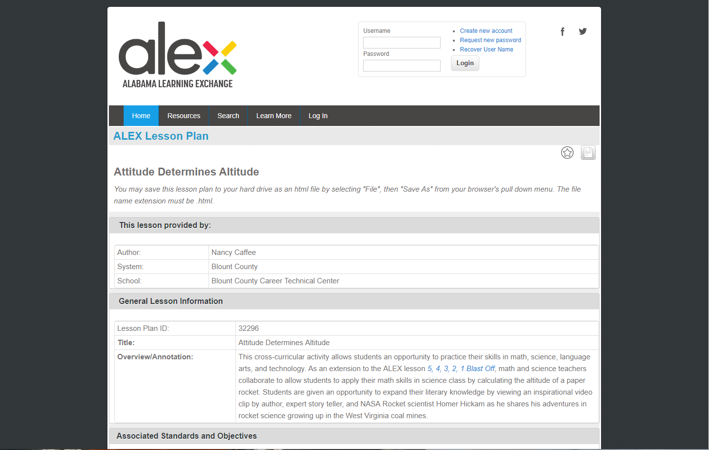 Attitude Determines Altitude Lesson Plan