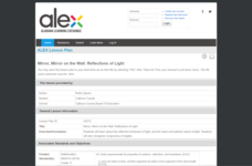 Mirror, Mirror on the Wall: Reflections of Light Lesson Plan