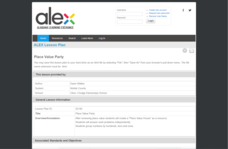 Place Value Party Lesson Plan