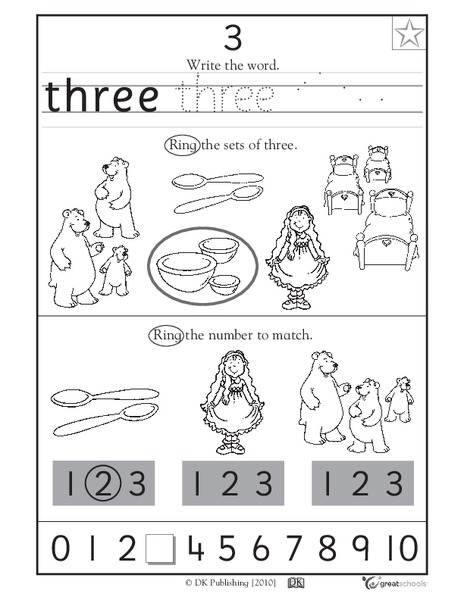 Learning 3 - Write the Word Worksheet