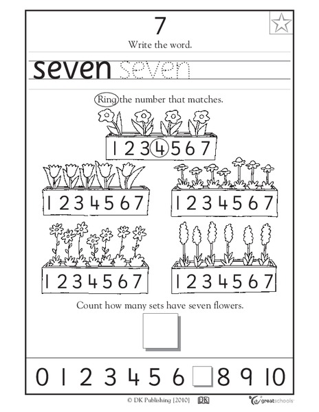 Learning 7 - Write the Word Worksheet