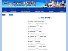 A, An, Some Interactive