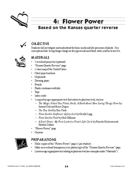 Flower Power Lesson Plan