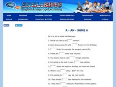 A, An, Some Interactive