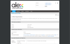 J. Alfred Hyperbolizes Lesson Plan