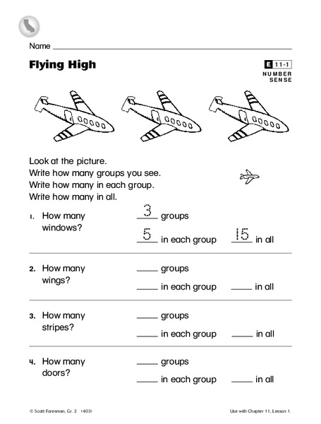 Flying High Worksheet