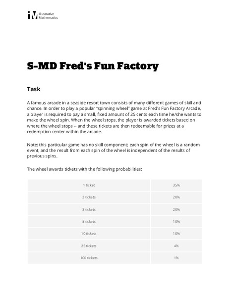 Fred's Fun Factory Activity