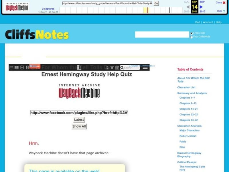 For Whom the Bell Tolls Quiz Interactive