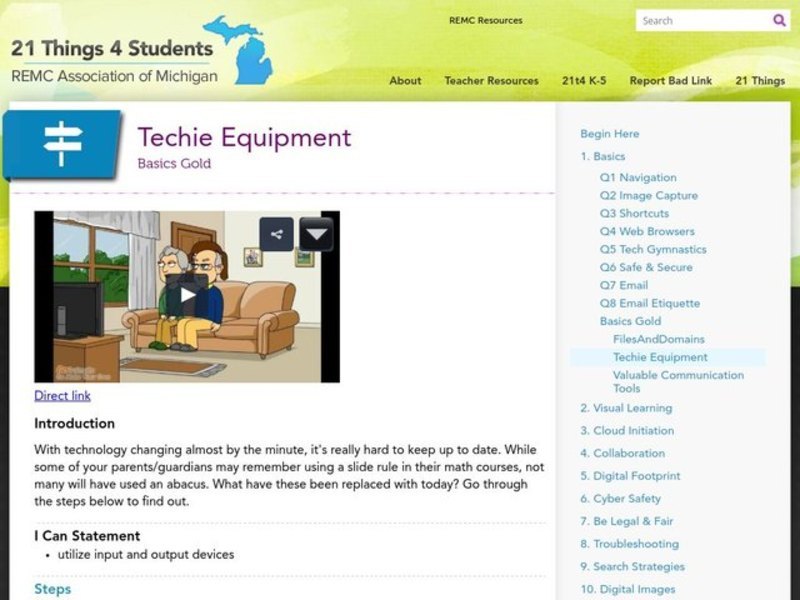 The Escalator, Assessment Variation Lesson Plan