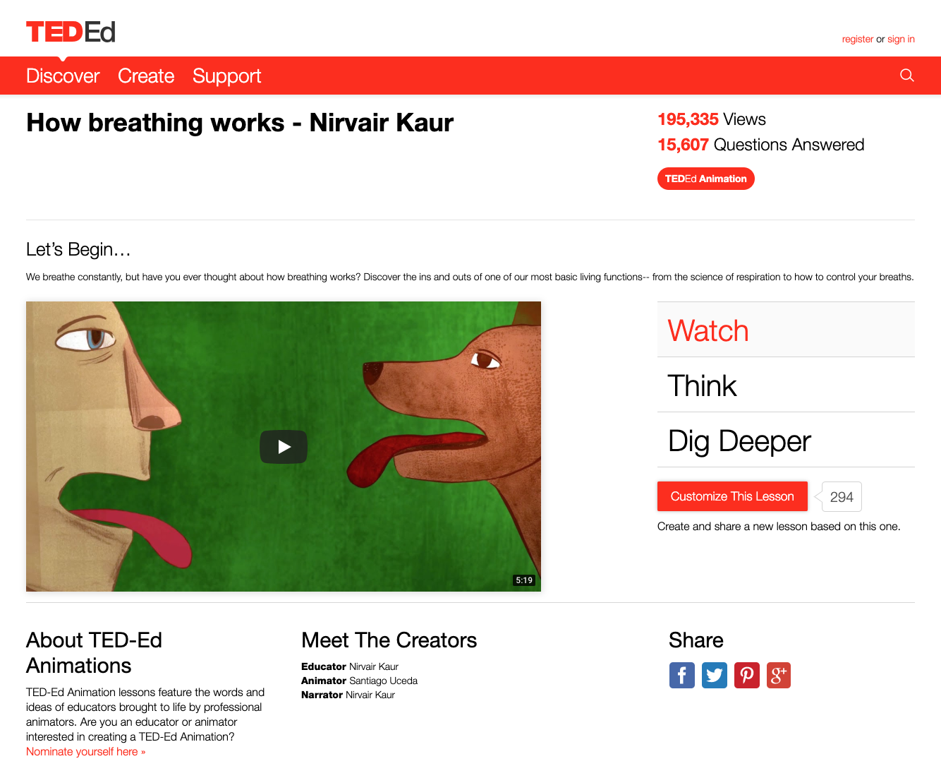 How Breathing Works Instructional Video