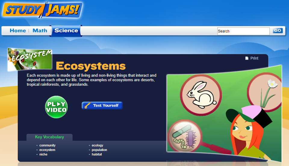 Study Jams! Ecosystems Interactive