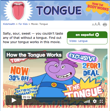 How the Body Works—Tongue Instructional Video