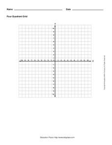 Four Quadrant Grid Organizer