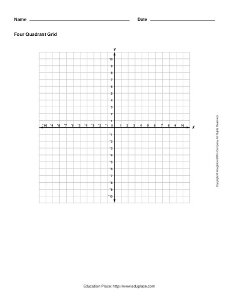 Four Quadrant Grid Organizer