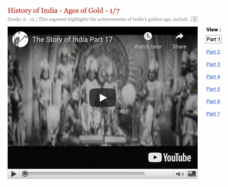 The Story of India - Ages of Gold - 1/7 Instructional Video