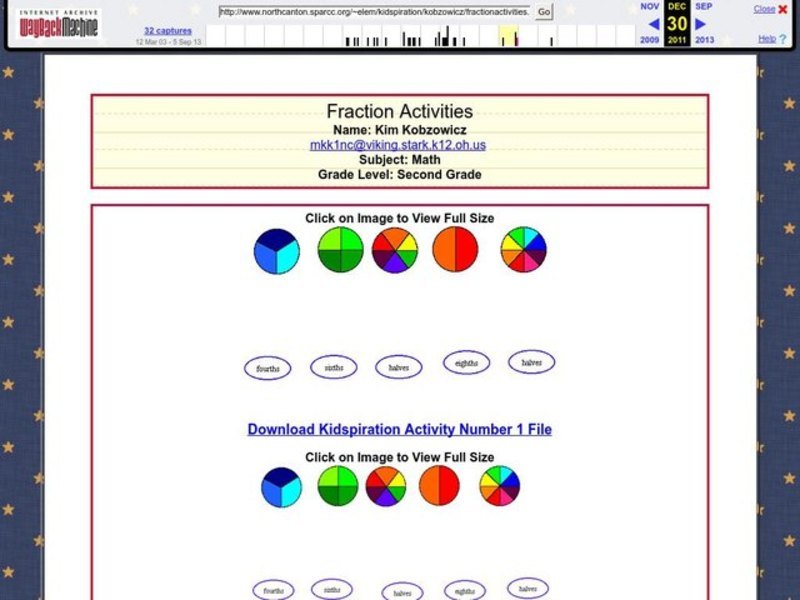 Fraction Activities Lesson Plan